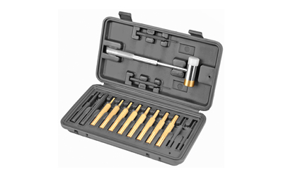 WHEELER HAMMER/PUNCH SET W/CASE, SKU WH951900