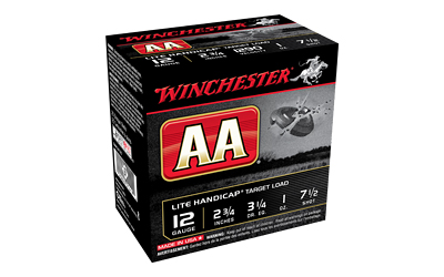 WIN AA LITE HC 12GA 2.75 #7.5 25/250, SKU WNAAHLA127