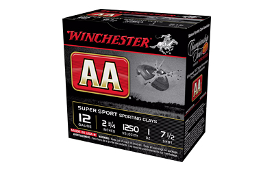 WIN AA SPRT SC 12GA 2.75 #7.5 25/250, SKU WNAASC12507