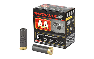 WIN AA SS 12GA 2.75" #7.5 25/250, SKU WNAASC127BX