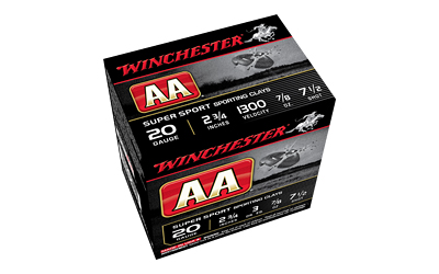 WIN AA SPRT SC 20GA 2.75 #7.5 25/250, SKU WNAASC207