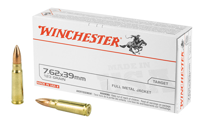 WIN USA 762X39 123GR FMJ 20/200, SKU WNQ3174BX