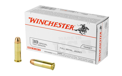 WIN USA 38SPL 130GR FMJ 50/500, SKU WNQ4171BX