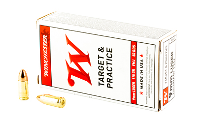 WIN USA 9MM 115GR FMJ 50/500, SKU WNQ4172