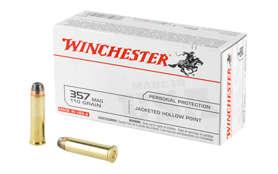 WIN USA 357MAG 110JHP 50/500, SKU WNQ4204BX