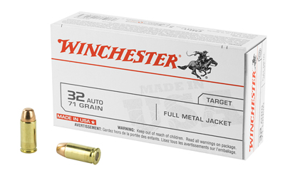 WIN USA 32ACP 71GR FMJ 50/500, SKU WNQ4255BX