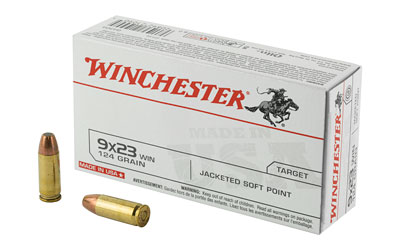 WIN USA 9X23WIN 124GR JSP 50/500, SKU WNQ4304BX