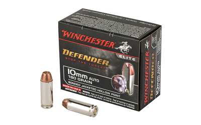 WIN DEFENDER 10MM 180GR BJHP 20/200, SKU WNS10MMPDB