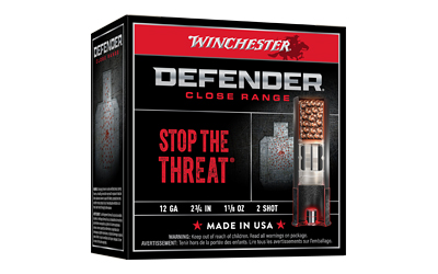 WIN DEFENDER 12GA 2.75" #2 25/250, SKU WNS122PD25