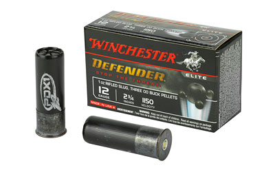 WIN DEFENDER 12GA 2.75" 3-00/1OZ 10/, SKU WNS12PDX1