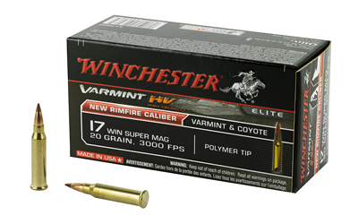 WIN VARMINT HV 17WSM 20GR PT 50/500, SKU WNS17W20