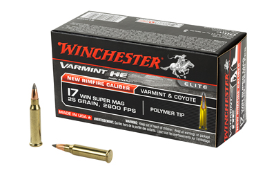 WIN VARMINT HE 17WSM 25GR PT 50/500, SKU WNS17W25