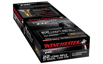 WIN VARMINT HE 22LR 37GR 50/1000, SKU WNS22LRFSP