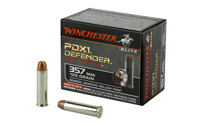 WIN DEFENDER 357MAG 125GR JHP 20/200, SKU WNS357MPDB