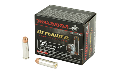 WIN DEFENDER 38SPL+P 130G JHP 20/200, SKU WNS38PDB