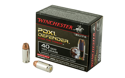 WIN DEFENDER 40SW 165GR JHP 20/200, SKU WNS40SWPDB