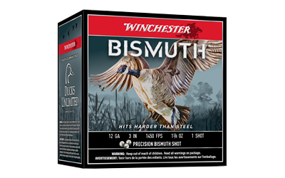 WIN BISMUTH 12GA 3" #1 25/250, SKU WNSWB1231