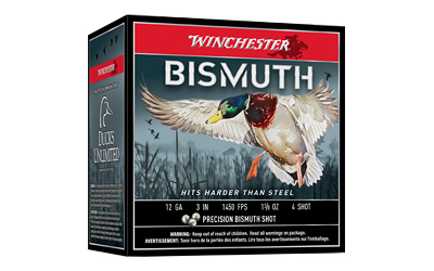 WIN BISMUTH 12GA 3" #4 25/250, SKU WNSWB1234