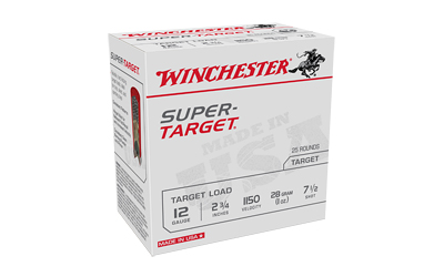 WIN SPR-TRGT 12GA 2-3/4" #7.5 25/250, SKU WNTRGT11507