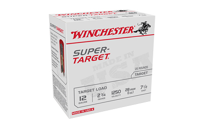 WIN SPR-TRGT 12GA 2-3/4" #7.5 25/250, SKU WNTRGT12507