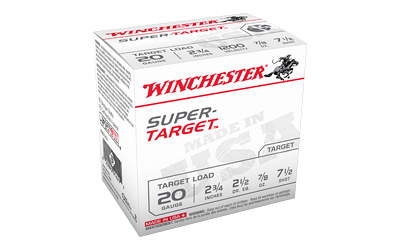 WIN USA 20GA 2.75" #7.5 25/250, SKU WNTRGT207