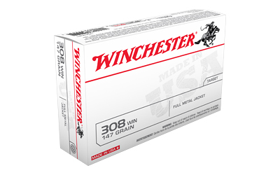 WIN USA TRGT 308WIN 147GR FMJ 20/200, SKU WNUSA3081