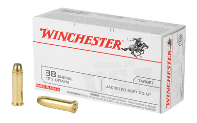 WIN USA 38SPL 125GR JSP 50/500, SKU WNUSA38SPBX