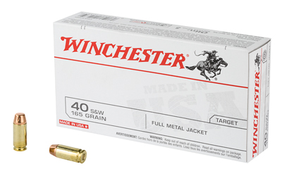 WIN USA 40SW 165GR FMJ 50/500, SKU WNUSA40SWBX