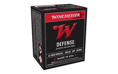 WIN USA WHITE BX 44S&W 200GR 20/200, SKU WNUSA44SWJHP