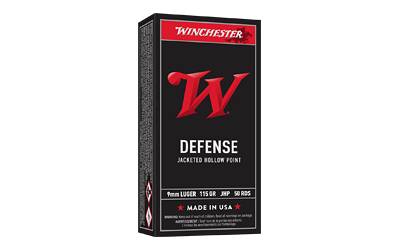 WIN USA 9MM 115GR JHP 50/500, SKU WNUSA9JHPBX