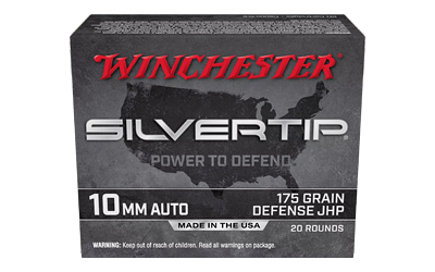 WIN SILVERTIP 10MM AUTO 175GR JHP 20, SKU WNW10MMST