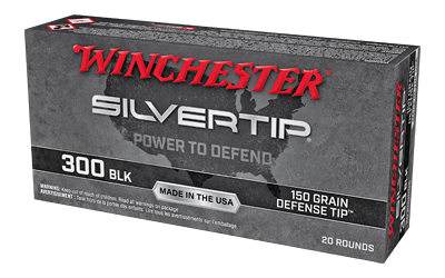 WIN SILVERTIP 300 BLK 150GR 20/200, SKU WNW300ST