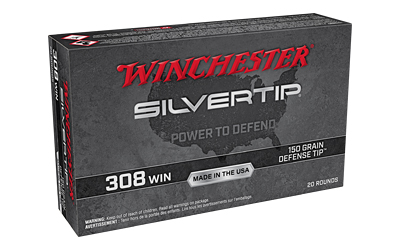 WIN SILVERTIP 308 WIN 150GR 20/200, SKU WNW308ST