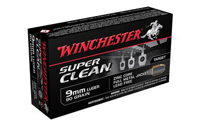 WIN SUPER CLEAN 9MM 90GR FMJ 50/500, SKU WNW9MMLF