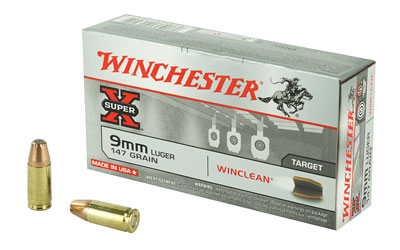 WIN SPRX WINCLEAN 9MM 147GR 50/500, SKU WNWC93