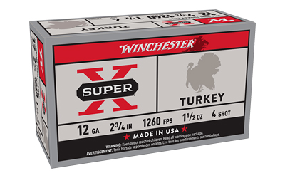 WIN SPRX TRKY 12GA 2.75" #4 10/100, SKU WNX12MT4