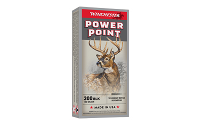 WIN POWER POINT 300BLK 150GR 20/200, SKU WNX300BLK