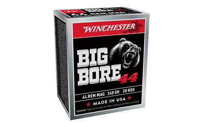 WIN BIG BORE 44MAG 240GR 20/200, SKU WNX44MBB