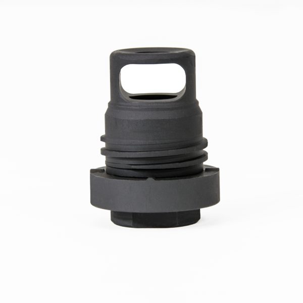 MUZZLE BRAKE MINI 30CAL 5/8-24, YHM-3102-1MB-24A