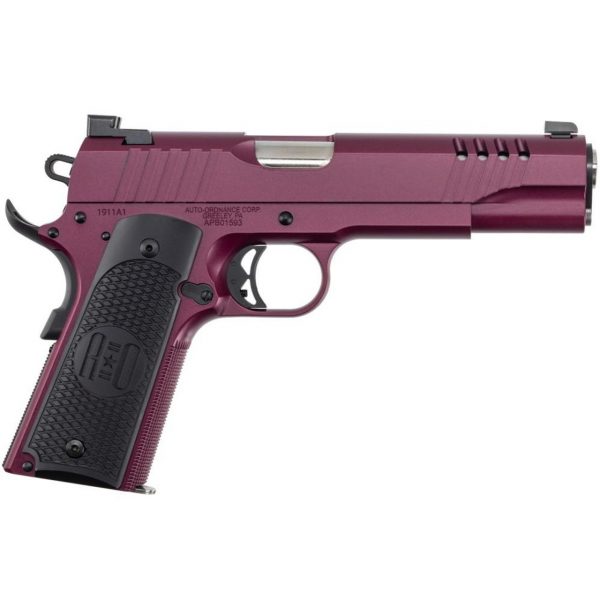 1911 45ACP BLACK CHERRY 7+1, 1911TCAC9