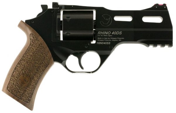 RHINO 40DS 9MM 4" BLK ADJ, 340.165