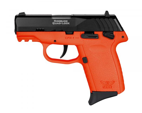 CPX-1 G3 9MM BK/ORNG SFTY 10+1, CPX-1CBORG3