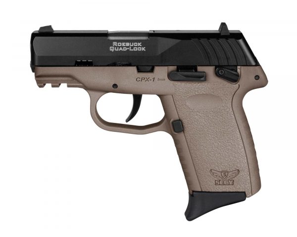 CPX-1 G3 9MM BLK/FDE SFTY 10+1, CPX-1CBDEG3