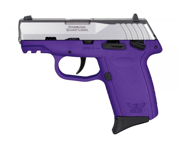 CPX-1 G3 9MM SS/PURP 10+1 SFTY, CPX-1TTPUG3