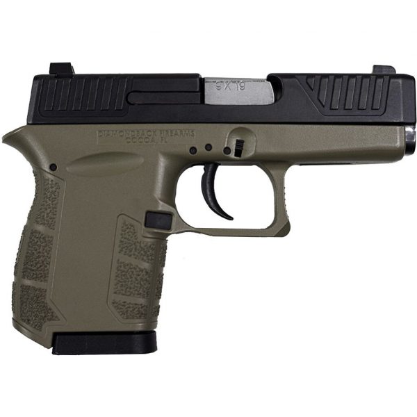 DB9 GEN IV 9MM BLK/FDE 3" 6+1, DB0200P061