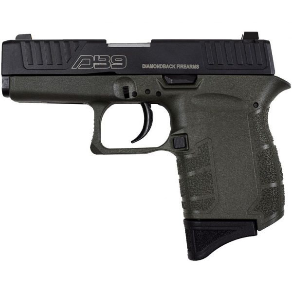 DB9 GEN IV 9MM BLK/ODG 3" 6+1, DB0200P101