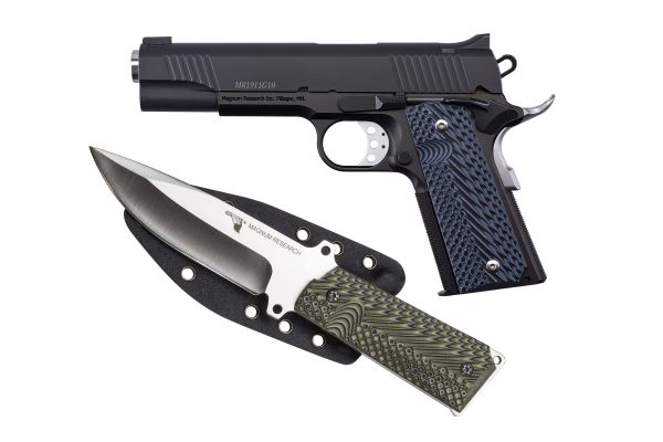 DE 1911 10MM 5" BLK W/KNIFE, DE1911G10-K