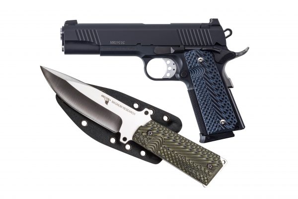 DE 1911 45ACP 5" BLK KNIFE, DE1911G-K