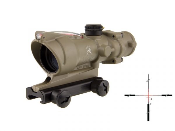 ACOG 4X32 .223 FDE BAC RED, TA31-C-100372