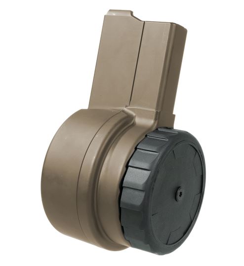 W-15 50RD DRUM MAGAZINE FDE, W15FDE